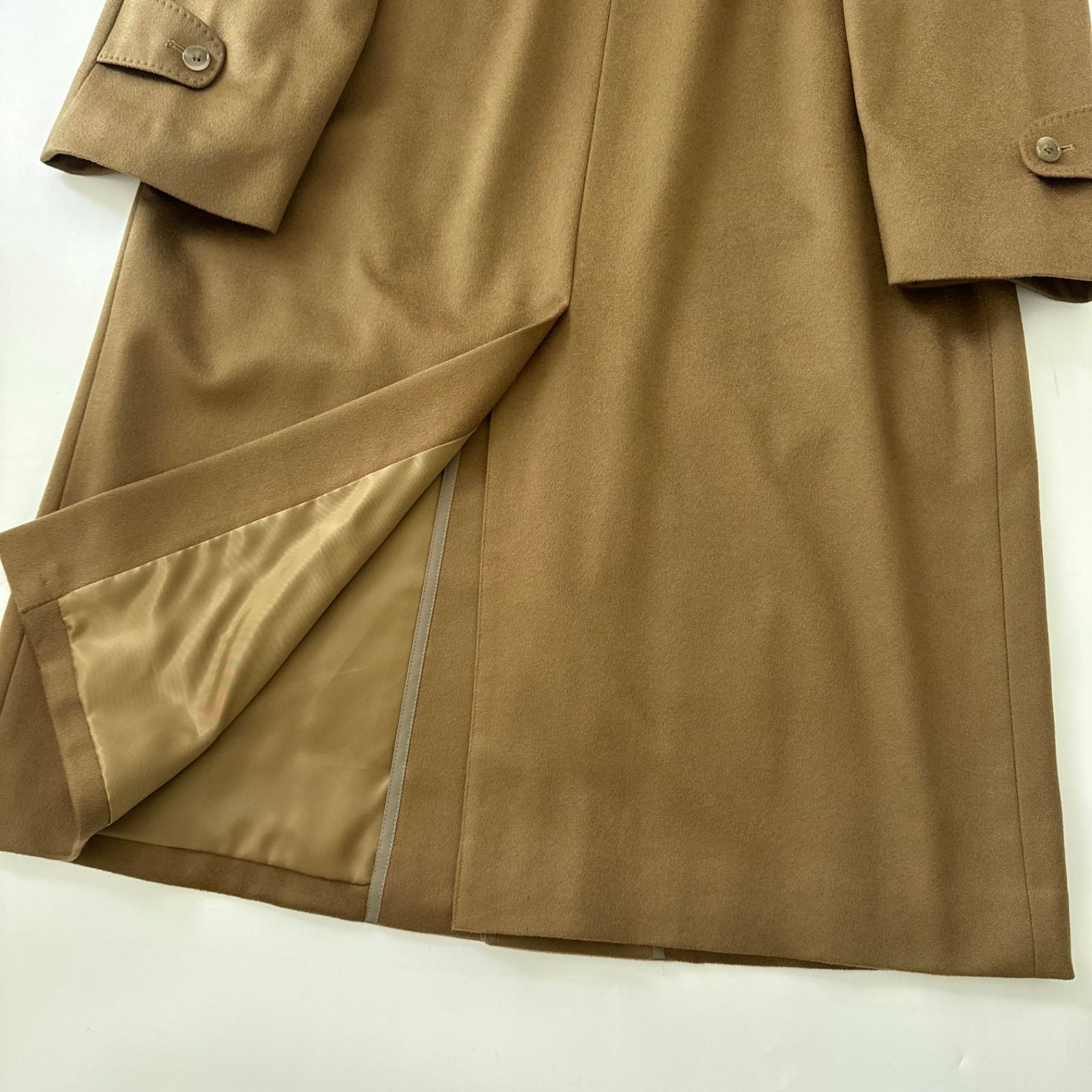 PIACENZA ピアチェンツァ カシミヤ100% ステンカラー ロングコート