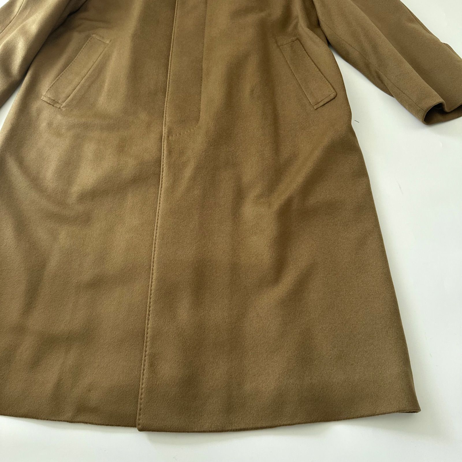 PIACENZA ピアチェンツァ カシミヤ100% ステンカラー ロングコート