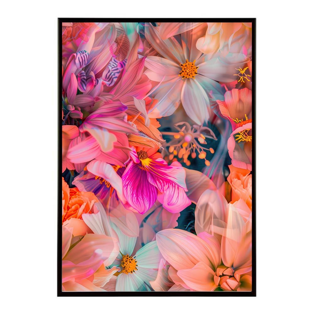 花の絵 水彩画 フレーム付き a3925adda2cc7148708861110a8194