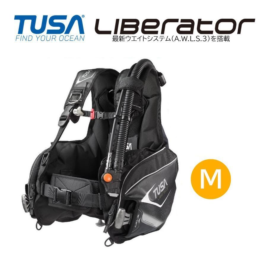 ダイビング 重器材セット TUSA BCD レギュレーター Mサイズ BC 0103 B M RS 1103 J SS 20 SC 0101