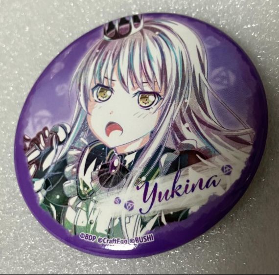 e➕BanGDream➕ 湊友希那 Ani-Art 缶バッジ - メルカリ