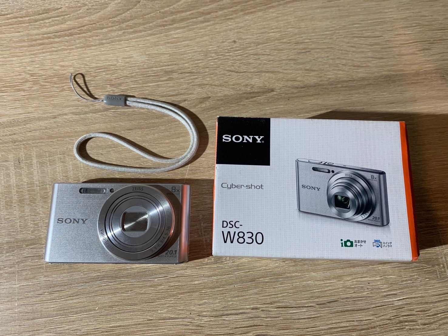 6989 Sony Cyber-Shot DSC-W830 シルバー デジカメ - メルカリ