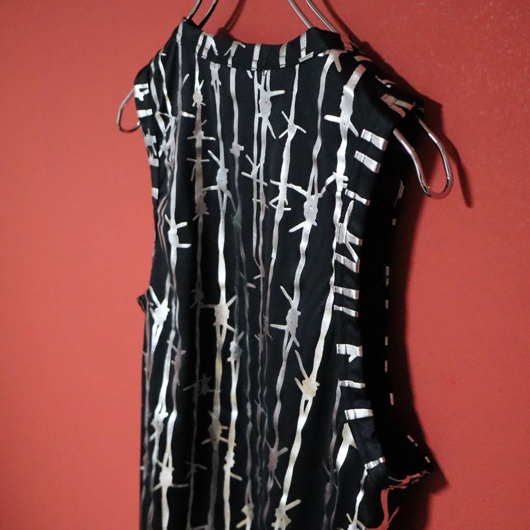 新品】COMME des GARCONS 25SS 有刺鉄線 ノースリーブT - メルカリ