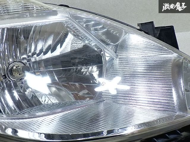 ティーダ HIDライト JC11 左右ヘッドランプ スタンレー P7780 ティーダ C11 後期 HID ヘッドライト 左 STANLEY P7780 点灯写真あり
