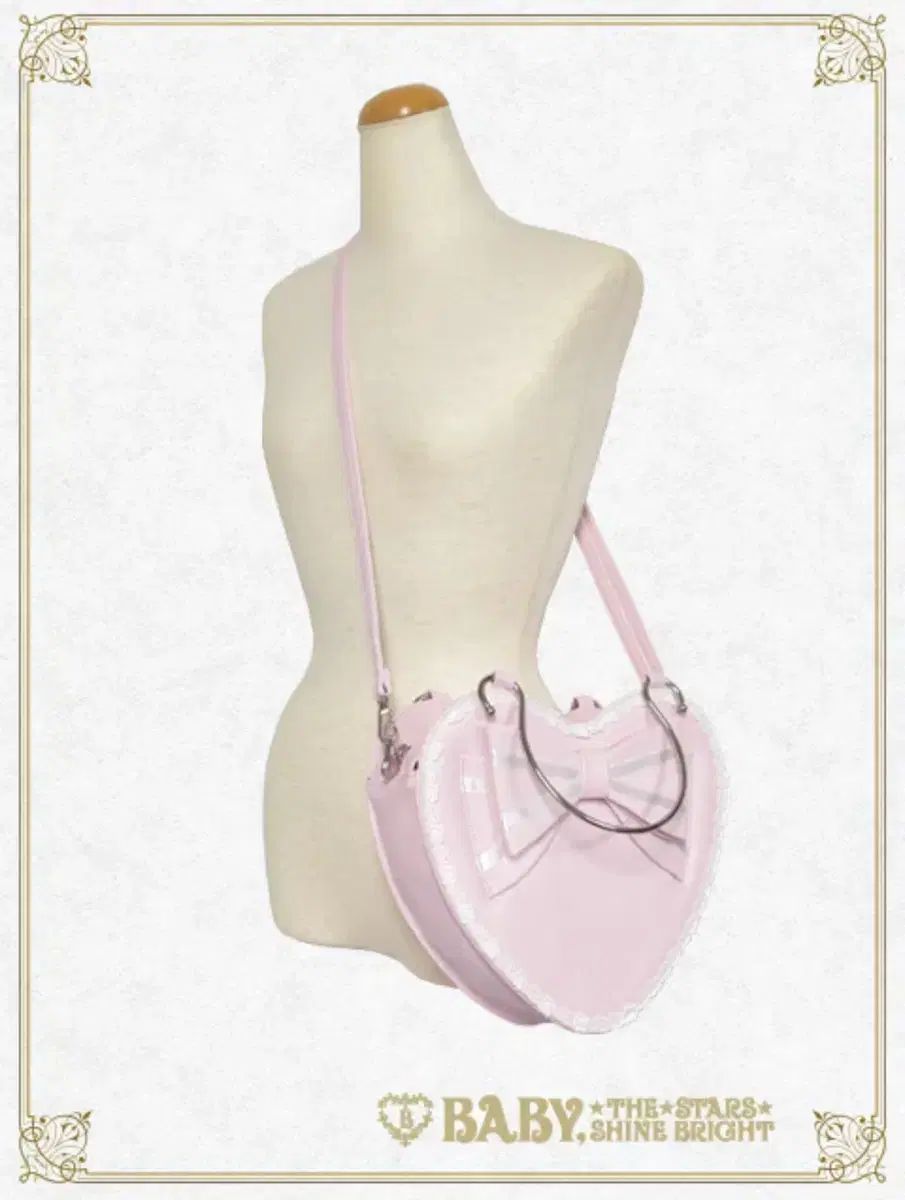 12 15 発送 ベイビーTHE STAR シャイン リボン ハート バッグ