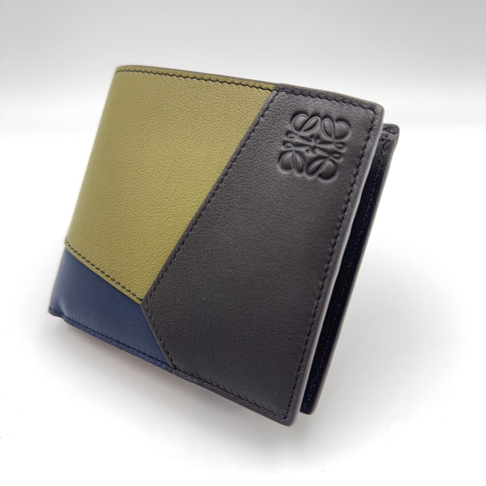 未使用品 LOEWE ロエベ パズルエッジ バイフォールド コインウォレット