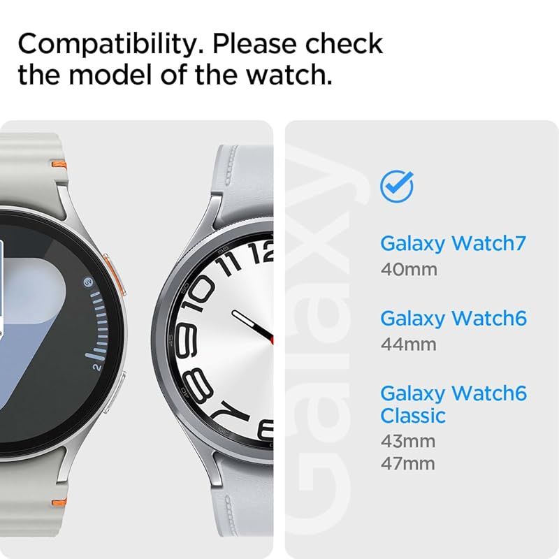 Spigen Galaxy Watch 7 40mm バンド【新品】シルバー - メルカリ