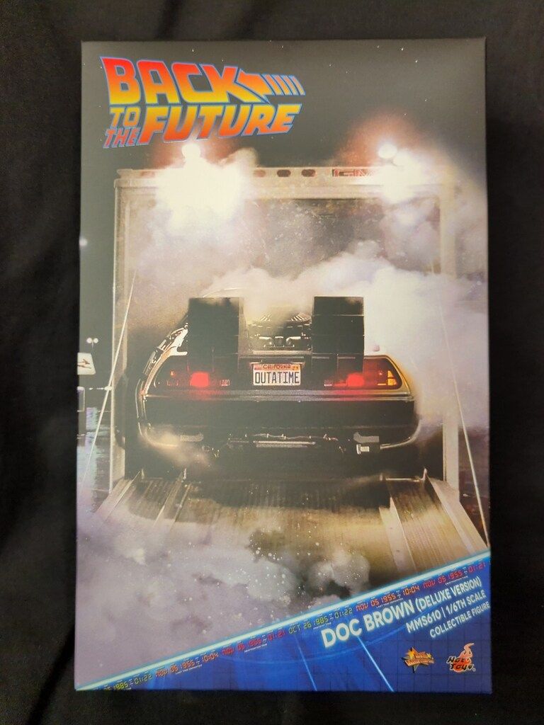  HOTTOYS MOVIE MASTERPIECE DOC BROWN (DELUXE VERSION) MMS610 アメコミ
