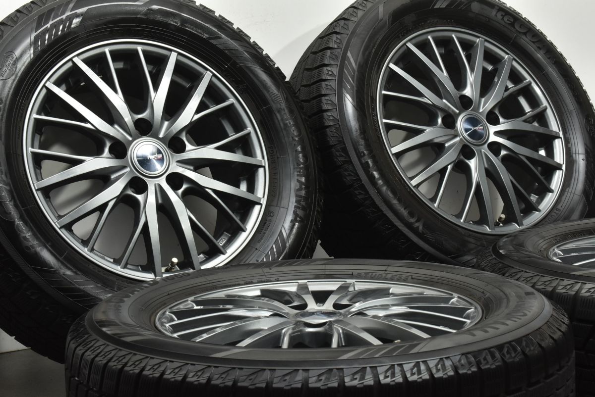 バリ溝 ラブリオン 16 in 6 5 J 38 PCD 114 3 ヨコハマ アイスガード iG 60 215 65 R アルファード ヴェルファイア