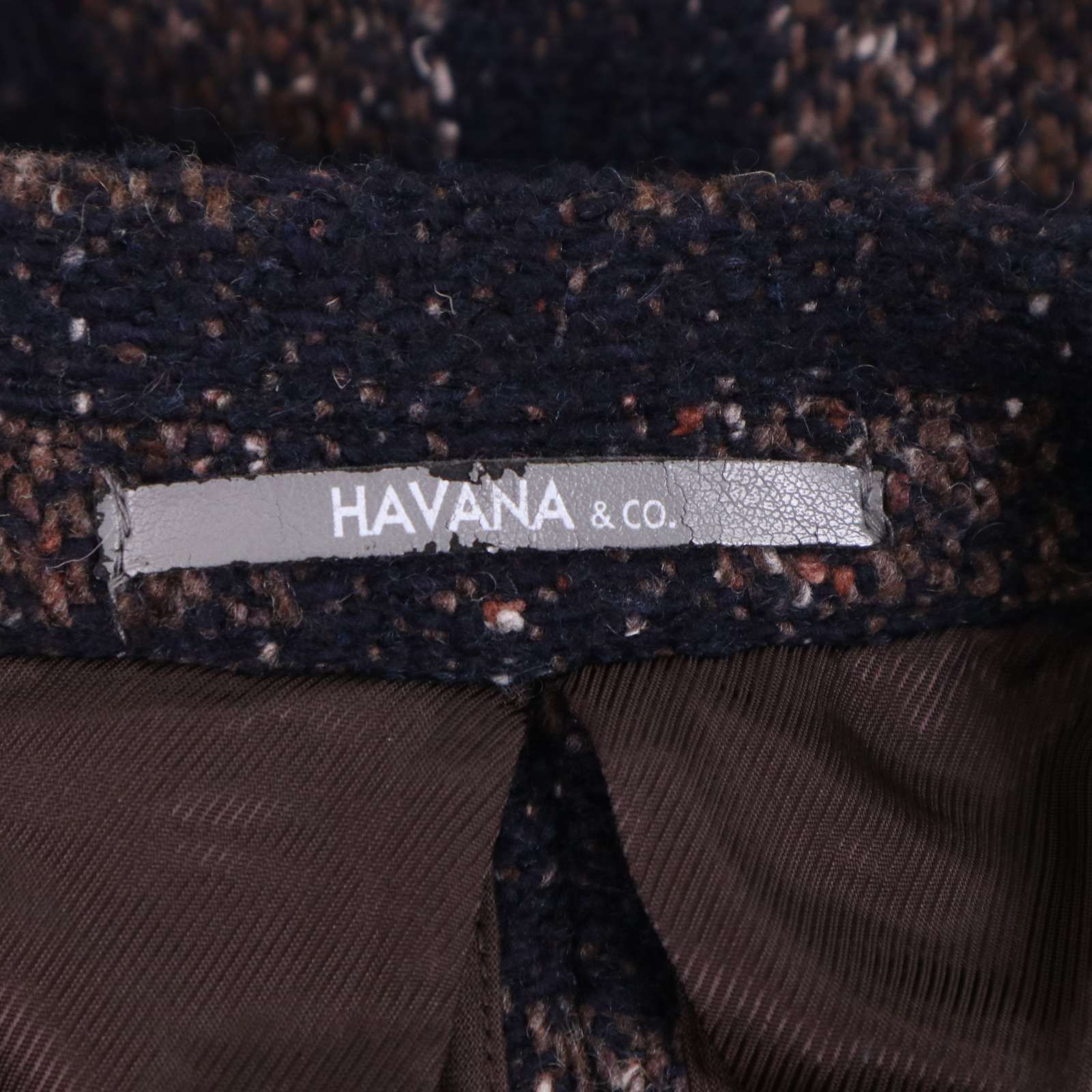 イタリア製☆ HAVANA&co. ハバナアンドコー 秋冬 ウール&シルク