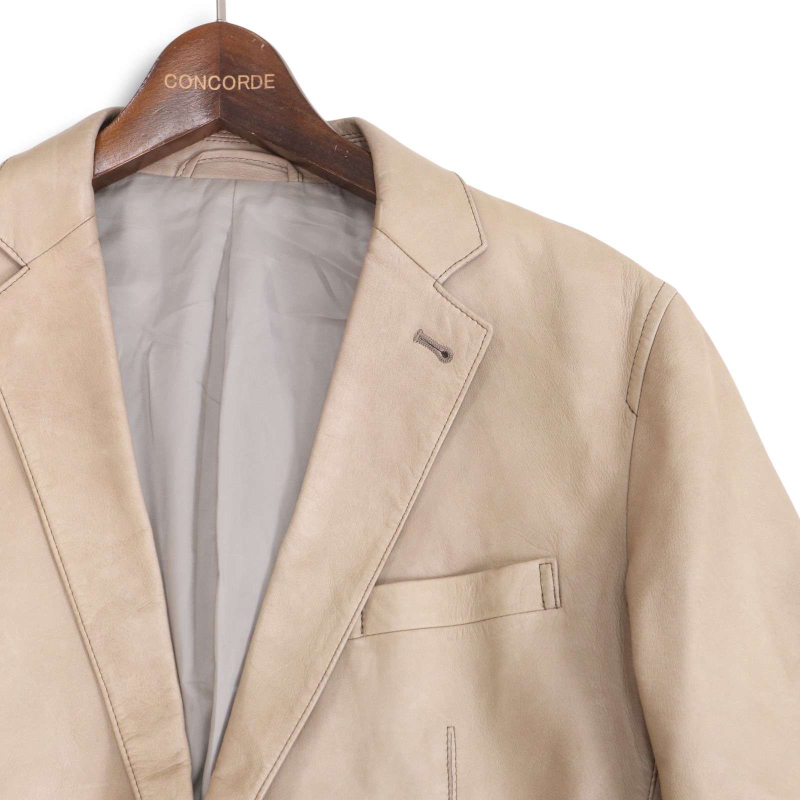 EPOCA UOMO エポカ ウォモ 秋冬☆ 羊革 ラム レザー テーラード