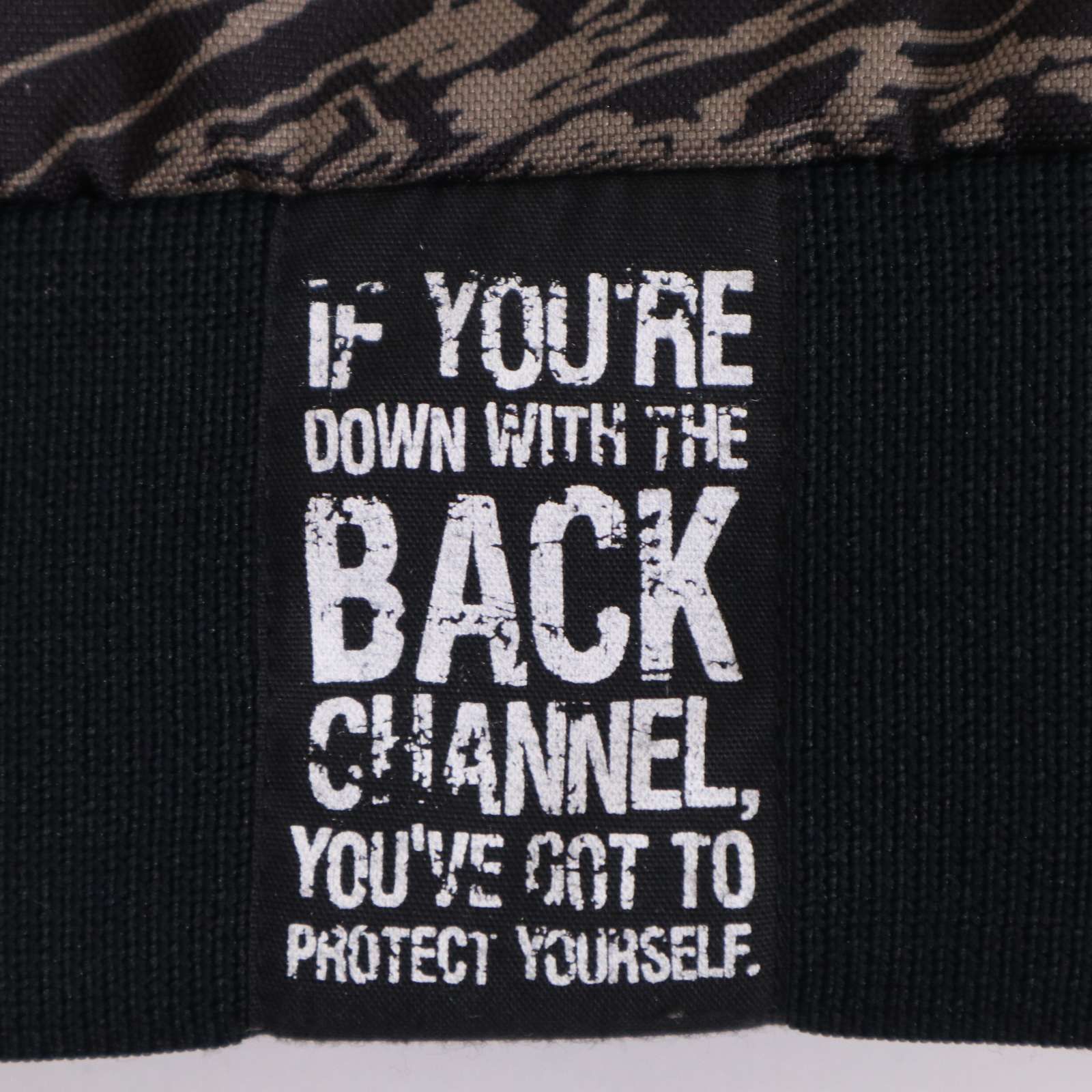 美品】Back Channel バックチャンネル 秋冬 ゴーストライオン カモ柄 