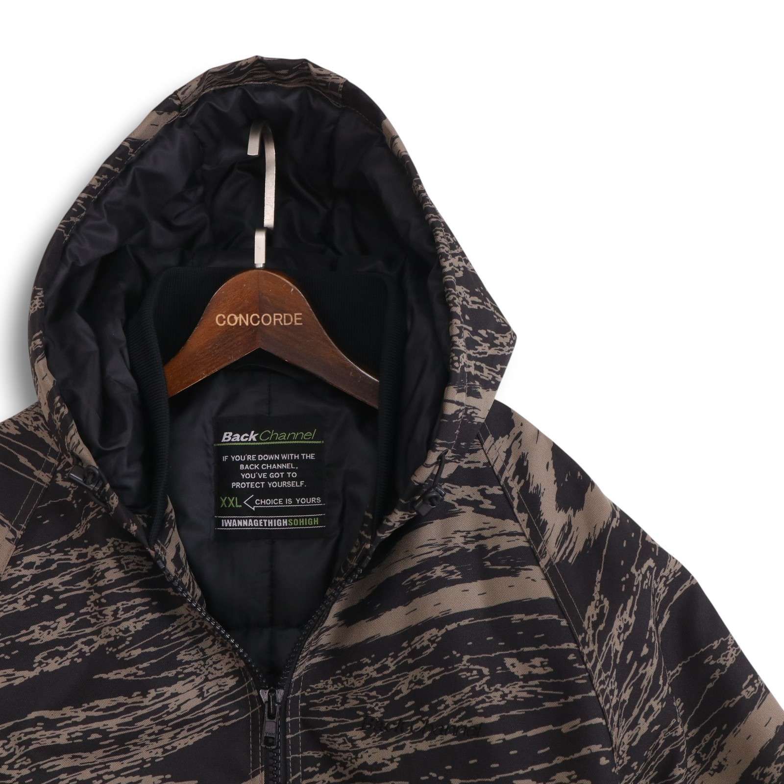 美品】Back Channel バックチャンネル 秋冬 ゴーストライオン カモ柄