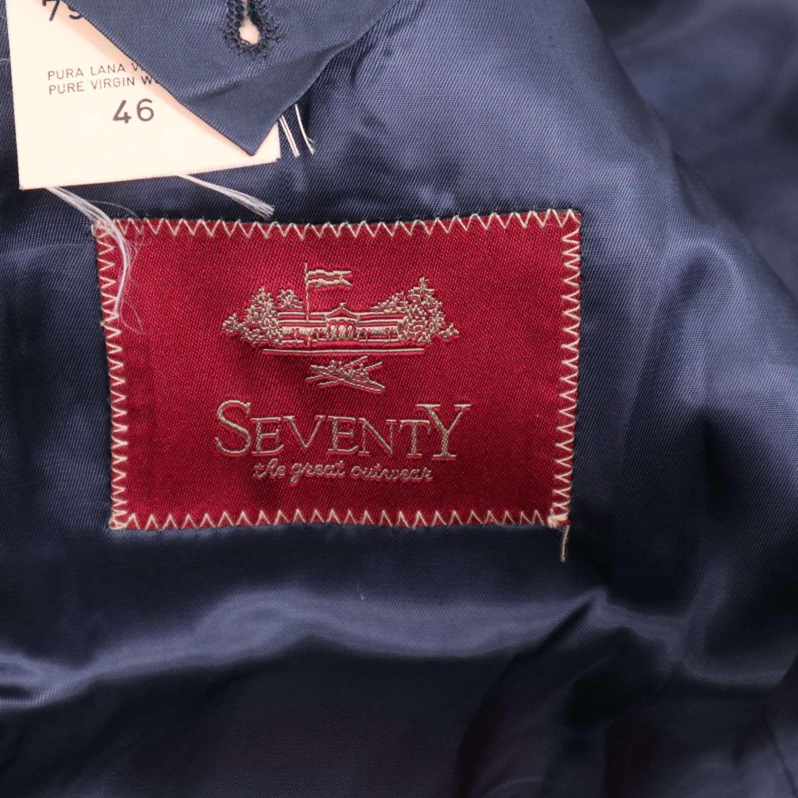 イタリア製☆ SEVENTY セブンティ 秋冬☆ ウール ツイード テーラード 