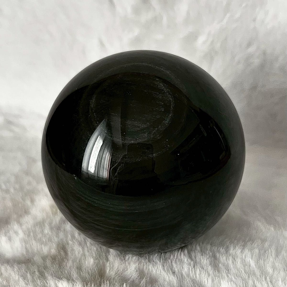 シルバーオブシディアン 銀黒曜石