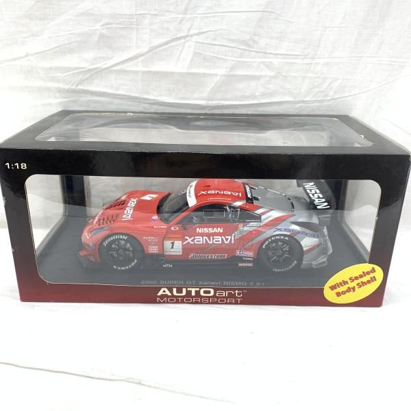 【新品・未開封】Chevon 初版 注文 【】1/18 AUTOART 2005 Xanavi NISMO Z #1[91] Auto Art 1/18