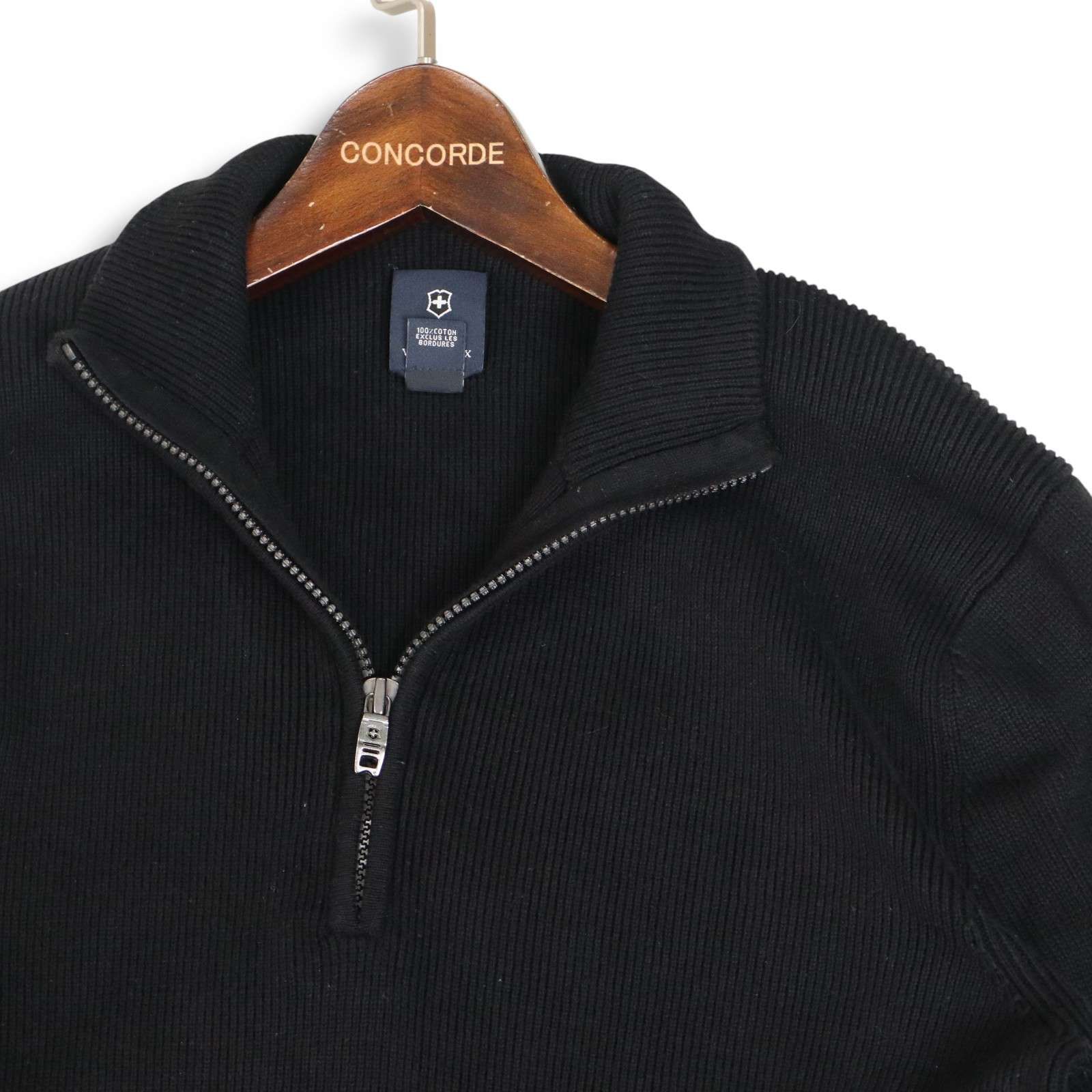 即決】VICTORINOX ビクトリノックス メンズ ジップニット オリーブ