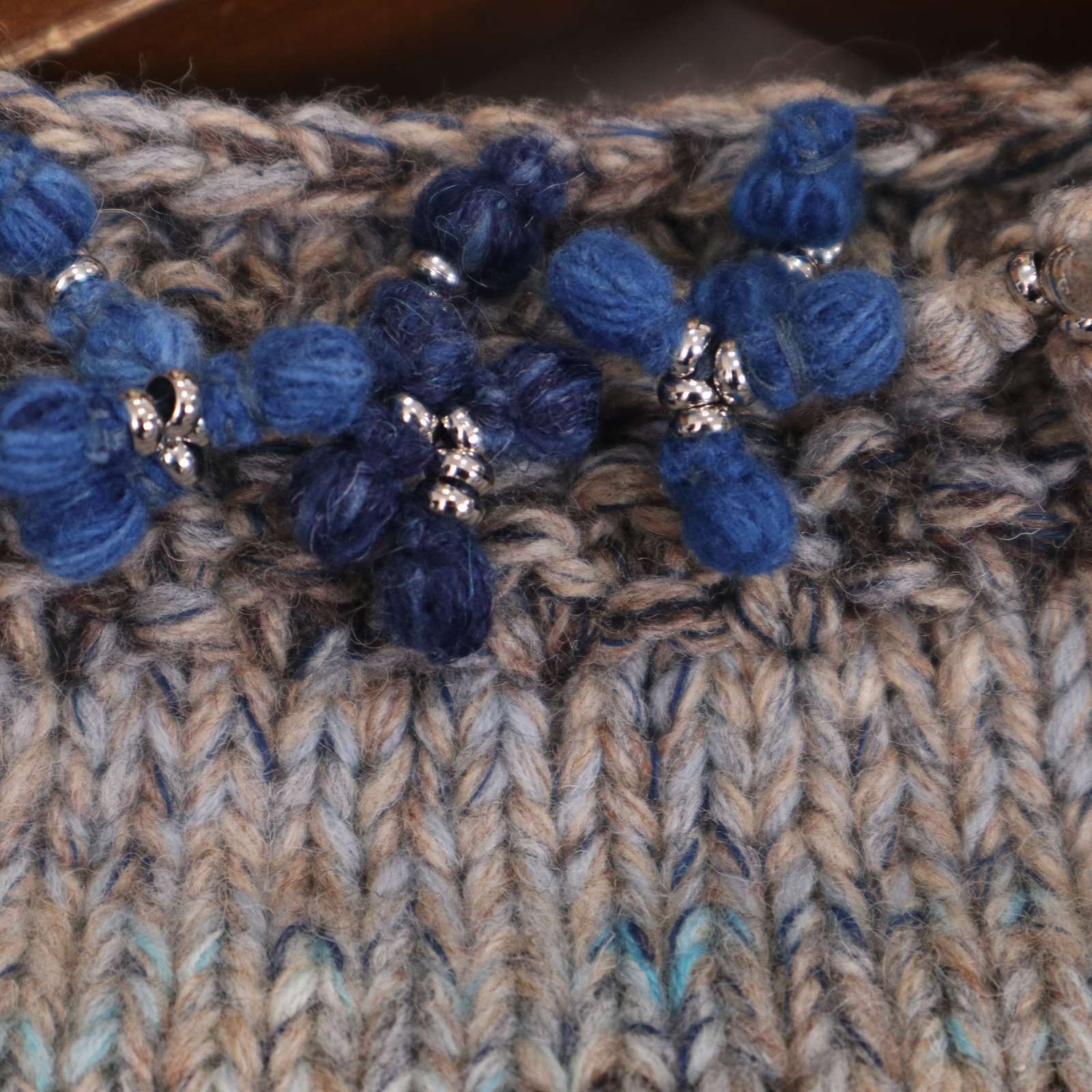 希少　45rpm badou.r ウールコットンニットカーディガン　シルク 希少 45rpm badou.r ウールコットンニットカーディガン シルク 希少