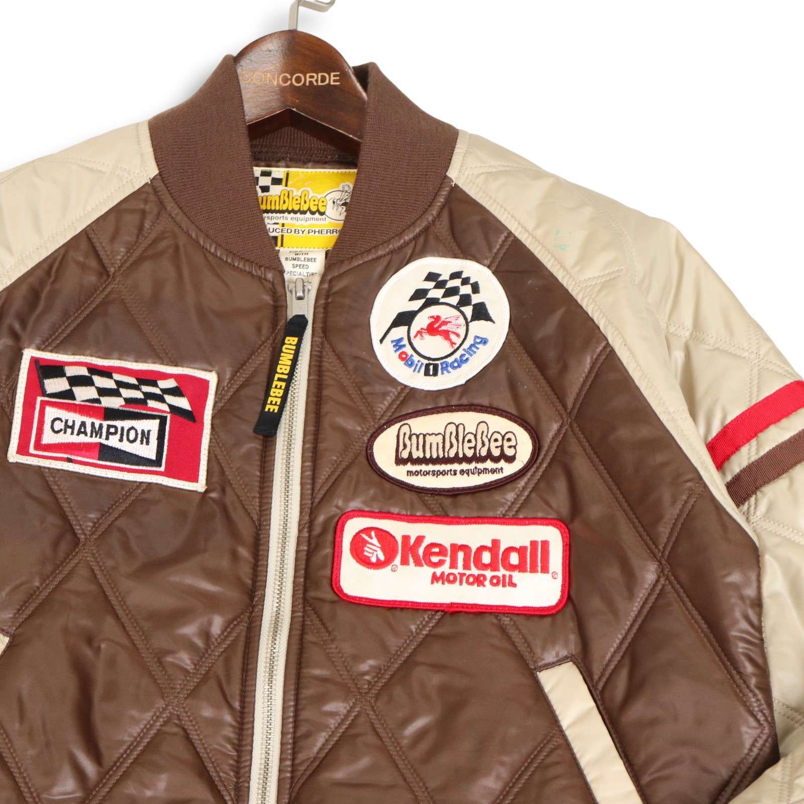 フェローズ バンブルビー 中綿 レーシング ジャケット L フェローズ バンブルビー 中綿 レーシング ジャケット L Pherrow's