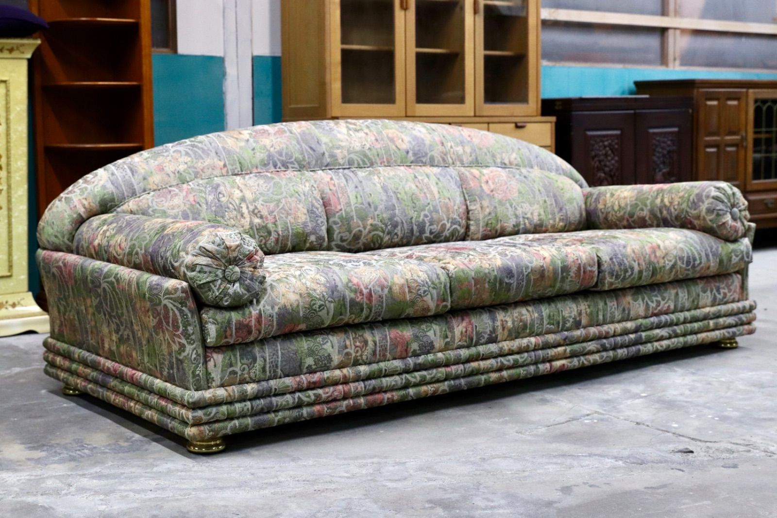 TURRI トゥーリ 3人掛けソファ トリプルソファ イタリア ラグジュアリー ハイクラスモダン ユーロカーサ 定価約200万