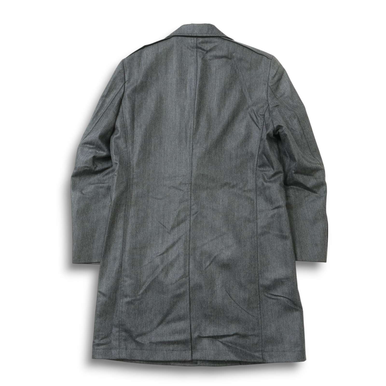 メンズティノラス　チェスターコート グレー MEN'S TENORAS メンズティノラス 秋冬 ヘリンボーン☆ ウール