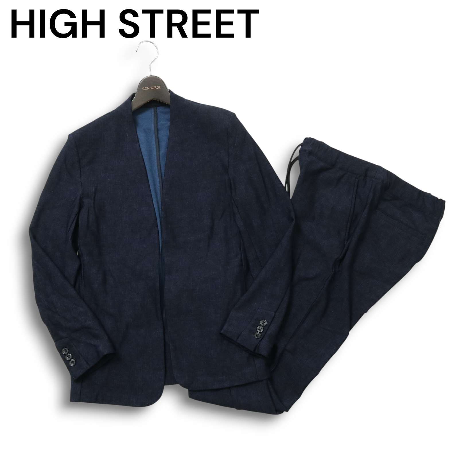 22 AW HIGH STREET ハイストリート ヒートパフォーマー ノー ジャケット-パンツ セットアップ スーツ Sz.M メンズ