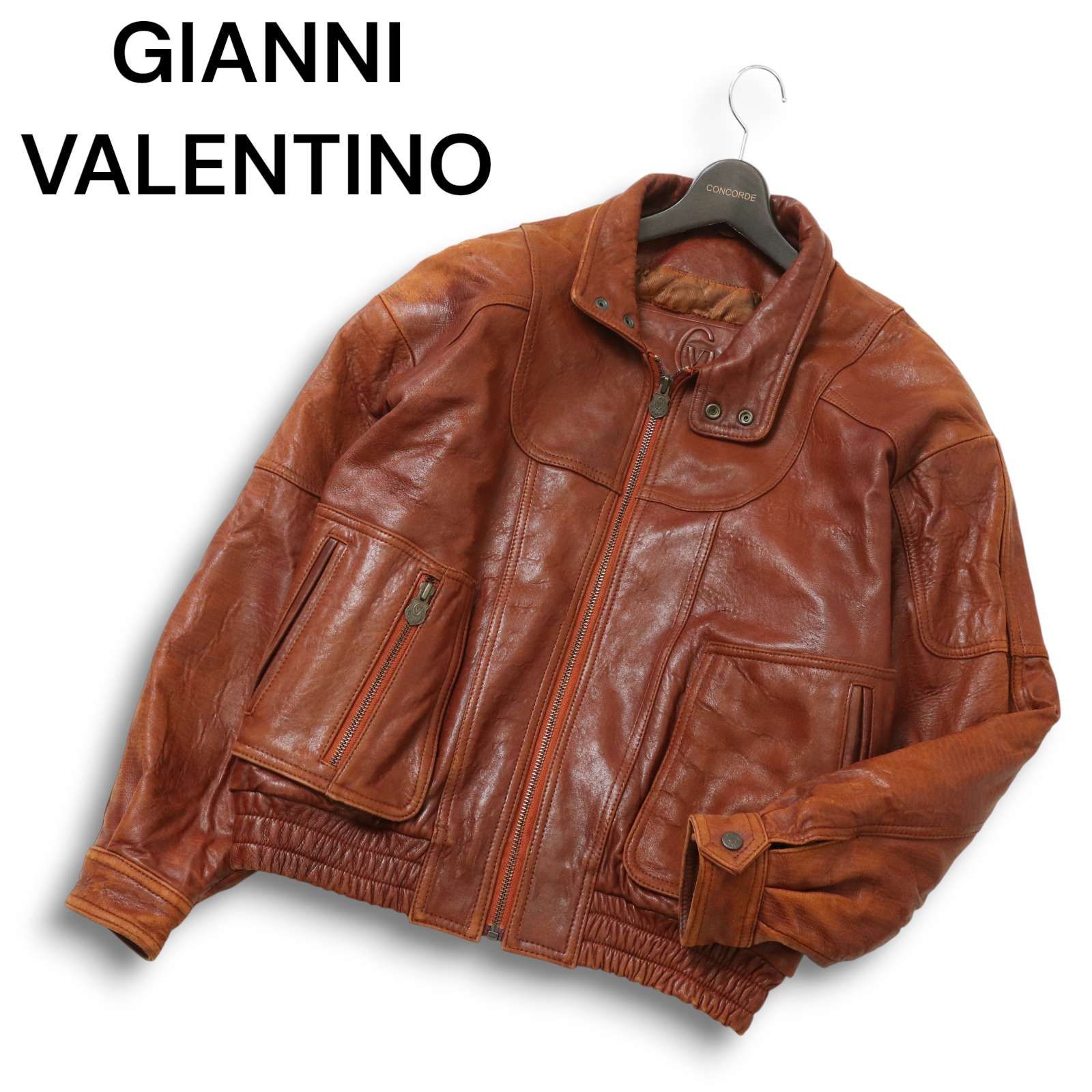 GIANNI VALENTINO ジャンニバレンチノ 秋冬 バック ロゴ☆ フランス産