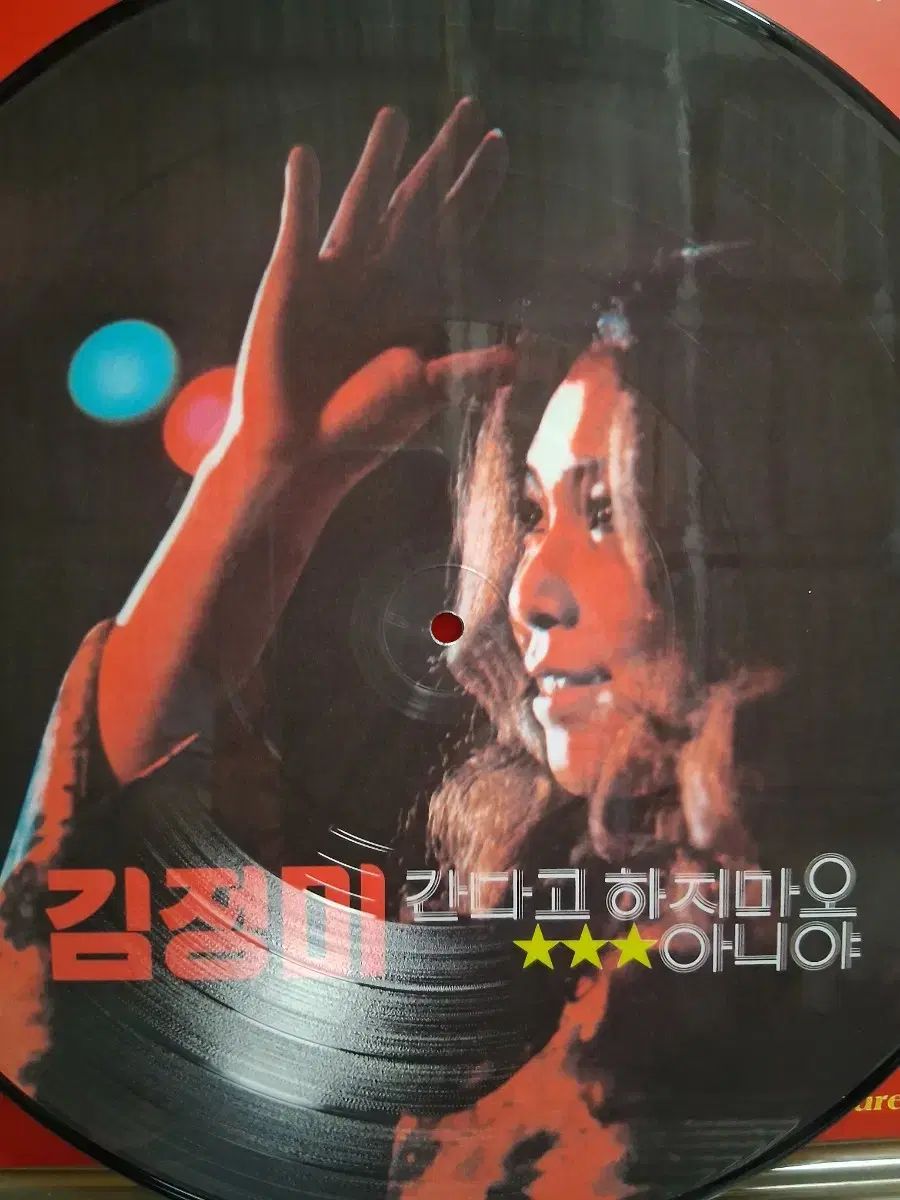 キム ジョンミ LP 行かないで いいえ ピクチャ ディスク