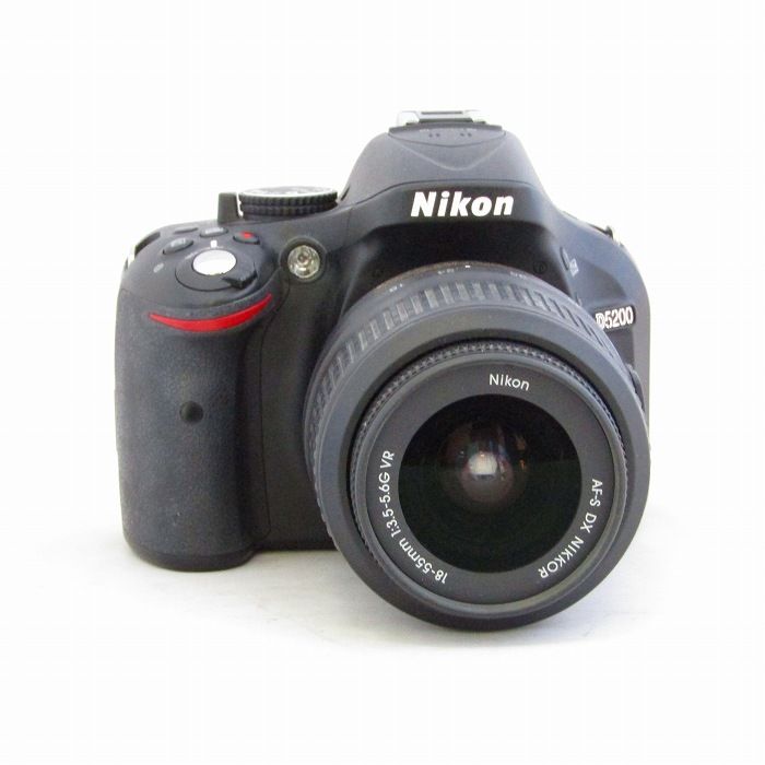 ニコン Nikon D 5200 18-55 VR レンズキツト ブラツク