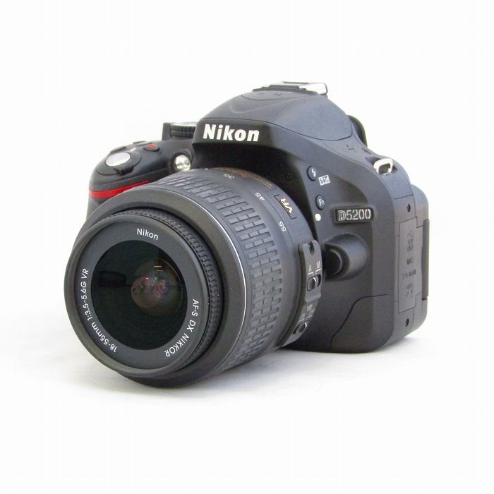 ニコン Nikon D 5200 18 55 VR レンズキツト ブラツク