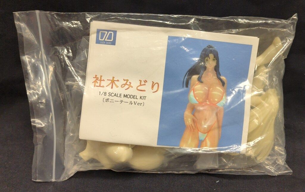 オーバーダード 1|8スケールレジンキャストキット 原型 佐藤弘 社木みどり ポニーテール Ver