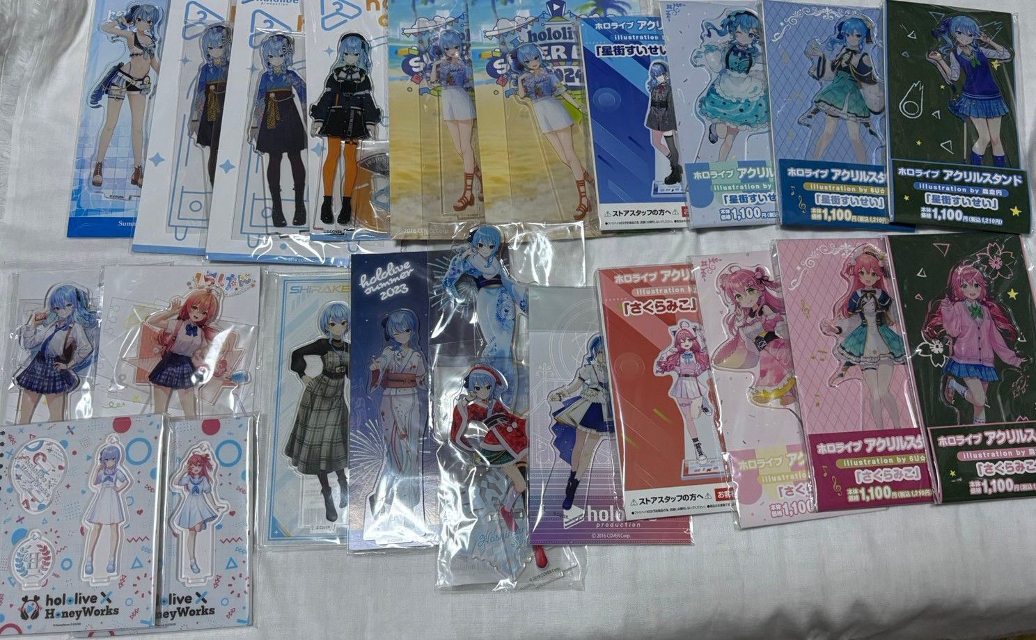 ホロライブ 星街すいせい さくらみこ アクリルスタンド 23点 引退品 卒業