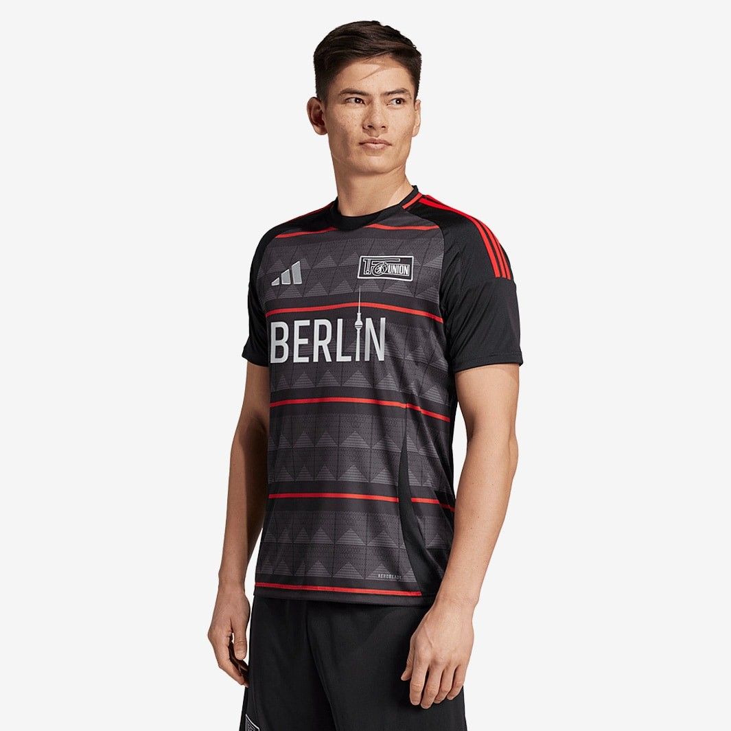 【送料無料・匿名配送】アディダス サッカー ウニオン・ベルリン 2024/25 シャツ アウェイ 公式モデル スリムフィット 限定 新品