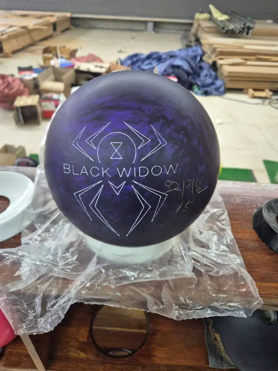 ブラックウィドウ パープル オリジナル 新ボール