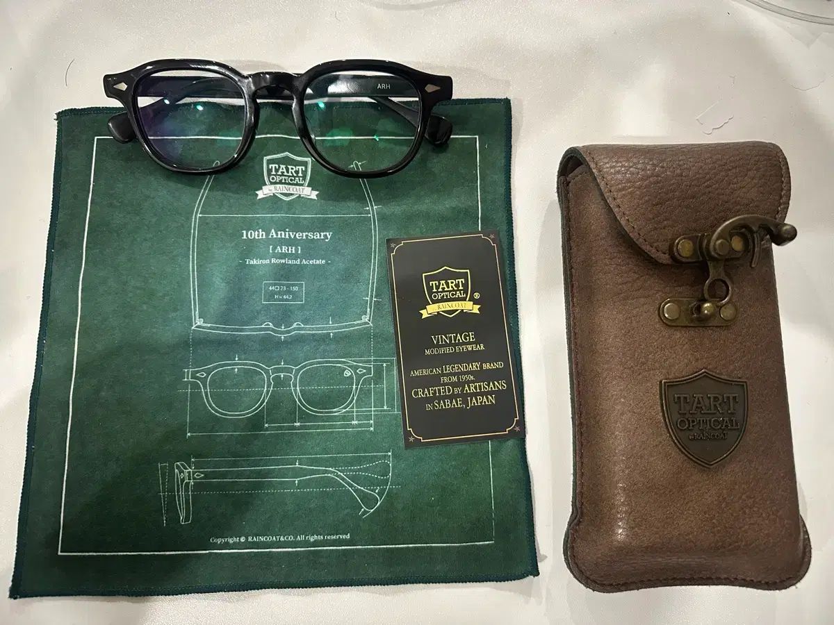 TART OPTICAL ARNEL タート オプティカル アーネル 49ㅁ23 10周年 アネル made in japan