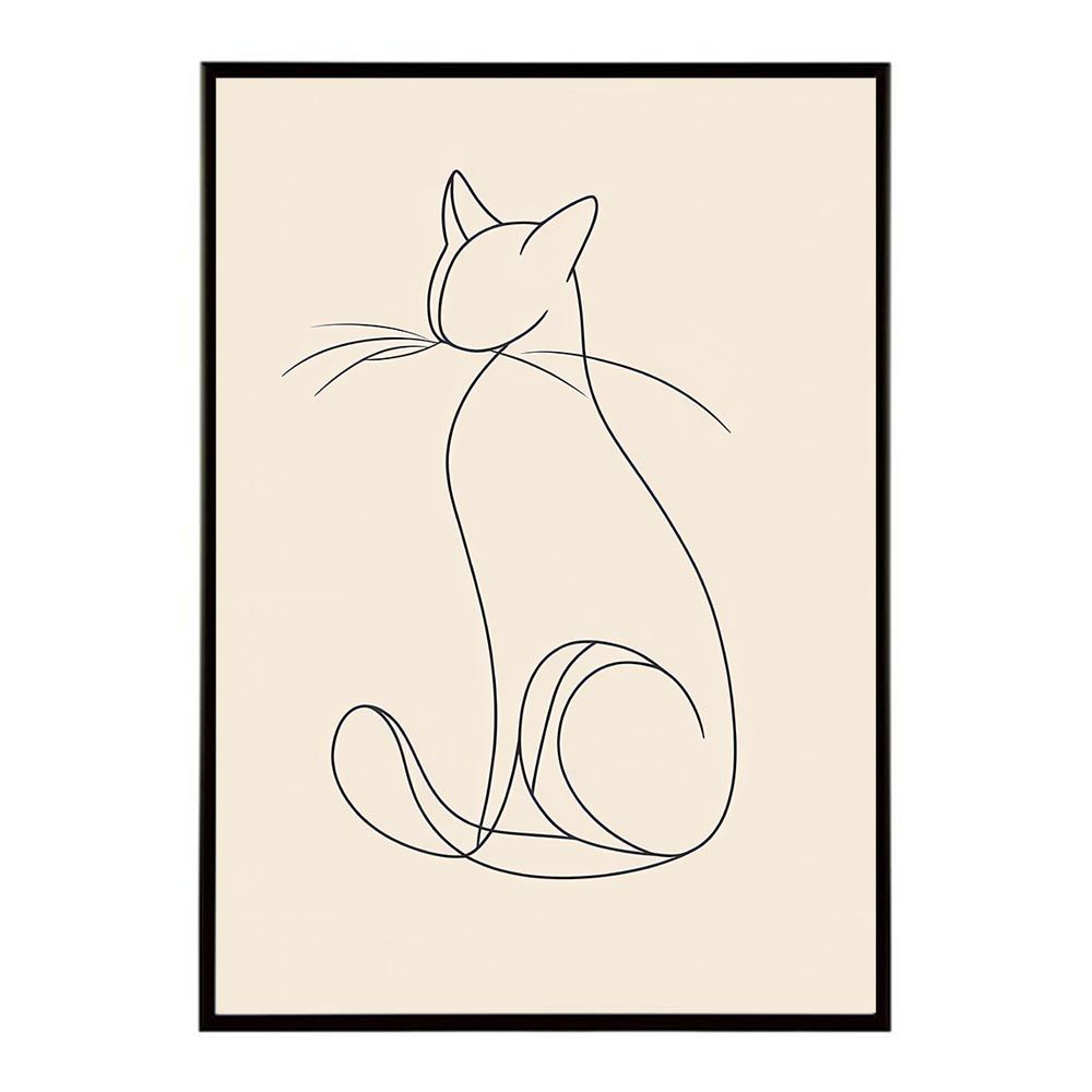 A3サイズ（約30×42cm）】【lh-poster-11361】ネコ 猫 キャット 動物