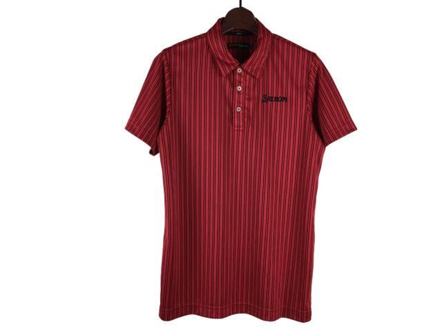 中古ゴルフウェア】SRIXON(スリクソン) 半袖ポロシャツ L - メルカリ