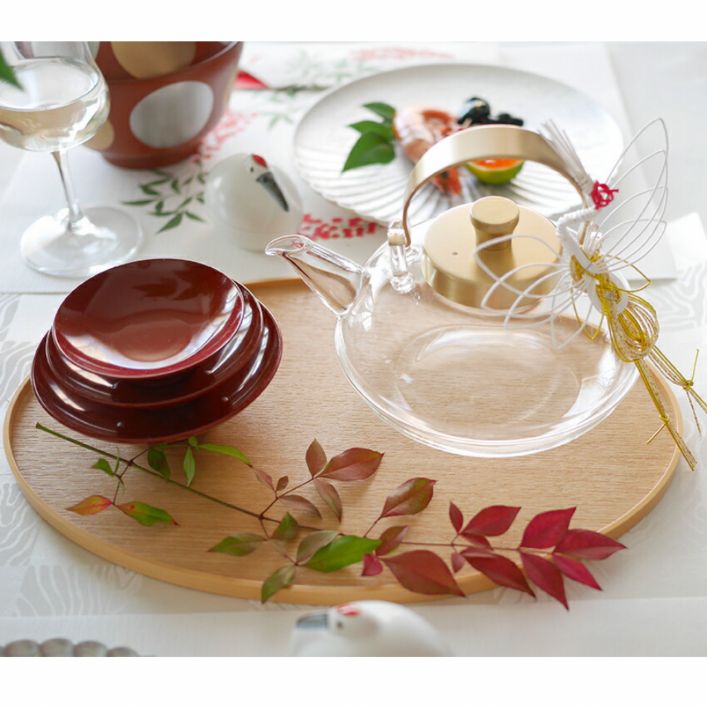 廣田硝子 昭和モダン 丸ちろり 酒器 屠蘇器 冷酒 熱燗 お屠蘇 ティーポット 茶道具 急須 紅茶 日本茶 緑茶 だしポット だし汁ポット 耐熱ガラス 耐冷熱器