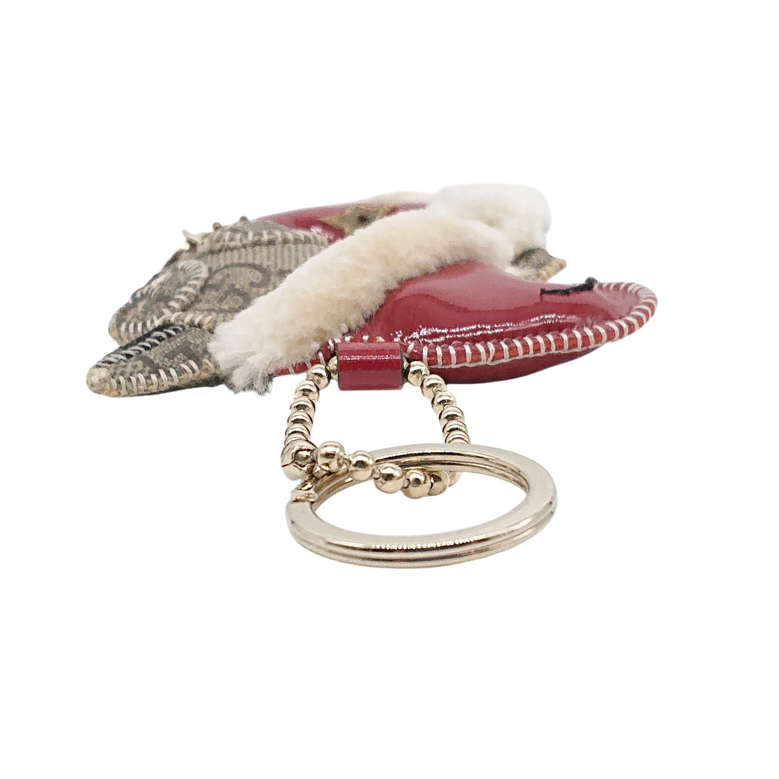 グッチGUCCI グッチョリ PVC チワワ チャーム キーホルダー □名