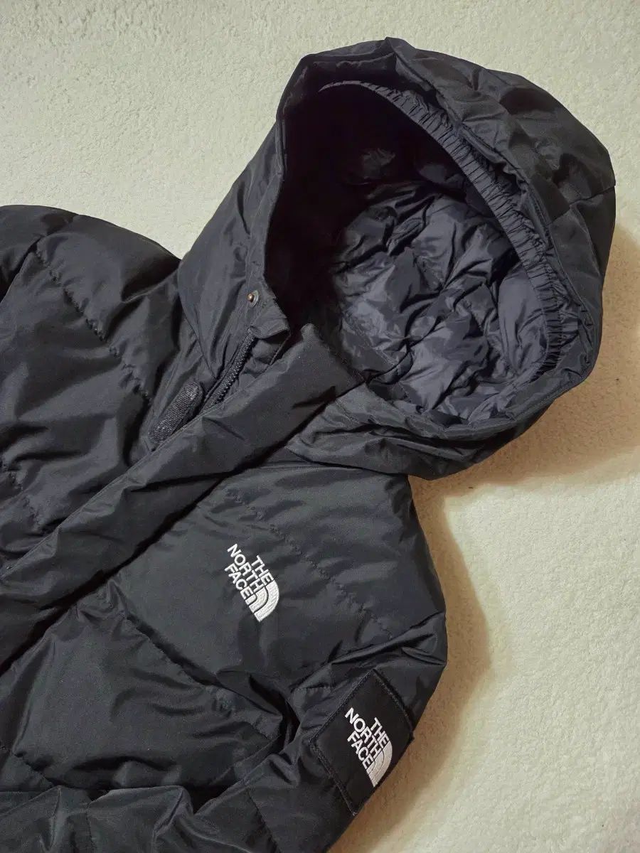 THE NORTH FACE ザノースフェイス キッズ ブラック ロング丈 ダウンジャケット