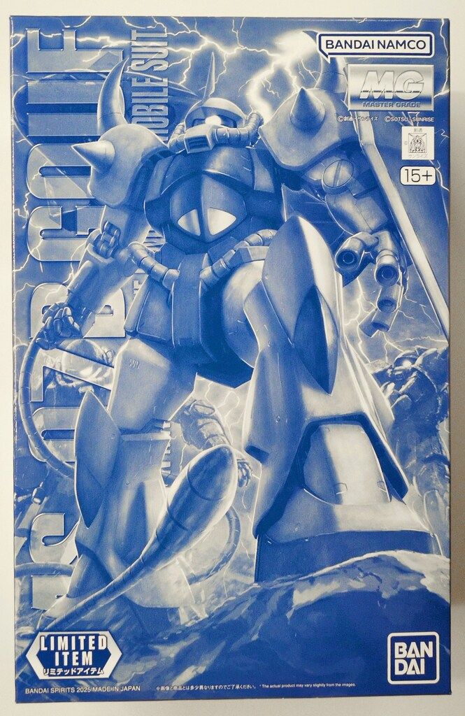BANDAI SPIRITS MG 1 100 機動戦士ガンダム グフ Ver 2.0 クリア LIMITED