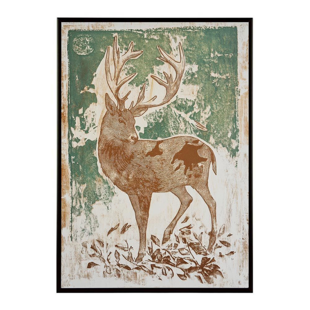 DVD その他 A3サイズ（約30×42cm）】【lh-poster-11447】切手風 レトロ 動物