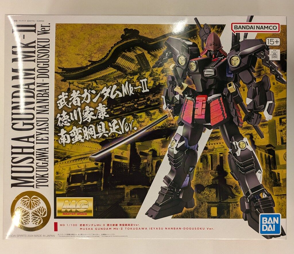 バンダイスピリッツ MG 武者ガンダムMK Ⅱ 徳川家康 南蛮胴具足ver