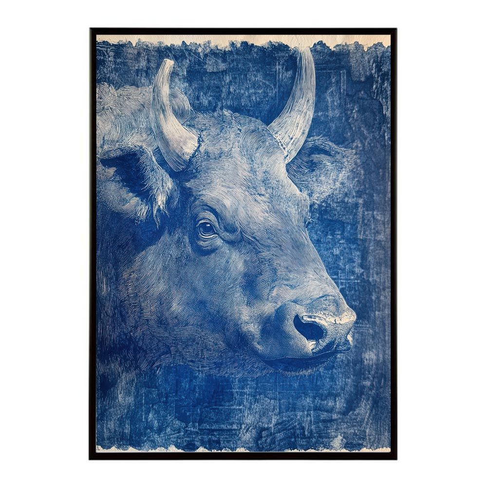 A1サイズ（約59x84cm）】【lh-poster-11500】切手風 レトロ 動物