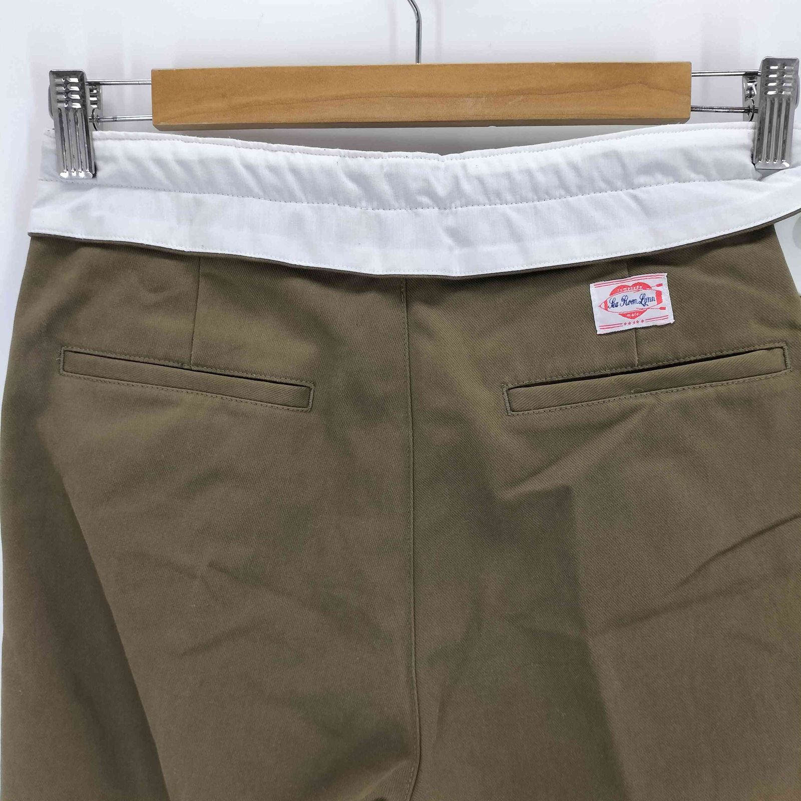 シールームリン Sea Room lynn ウエストdesignワークパンツ レディース