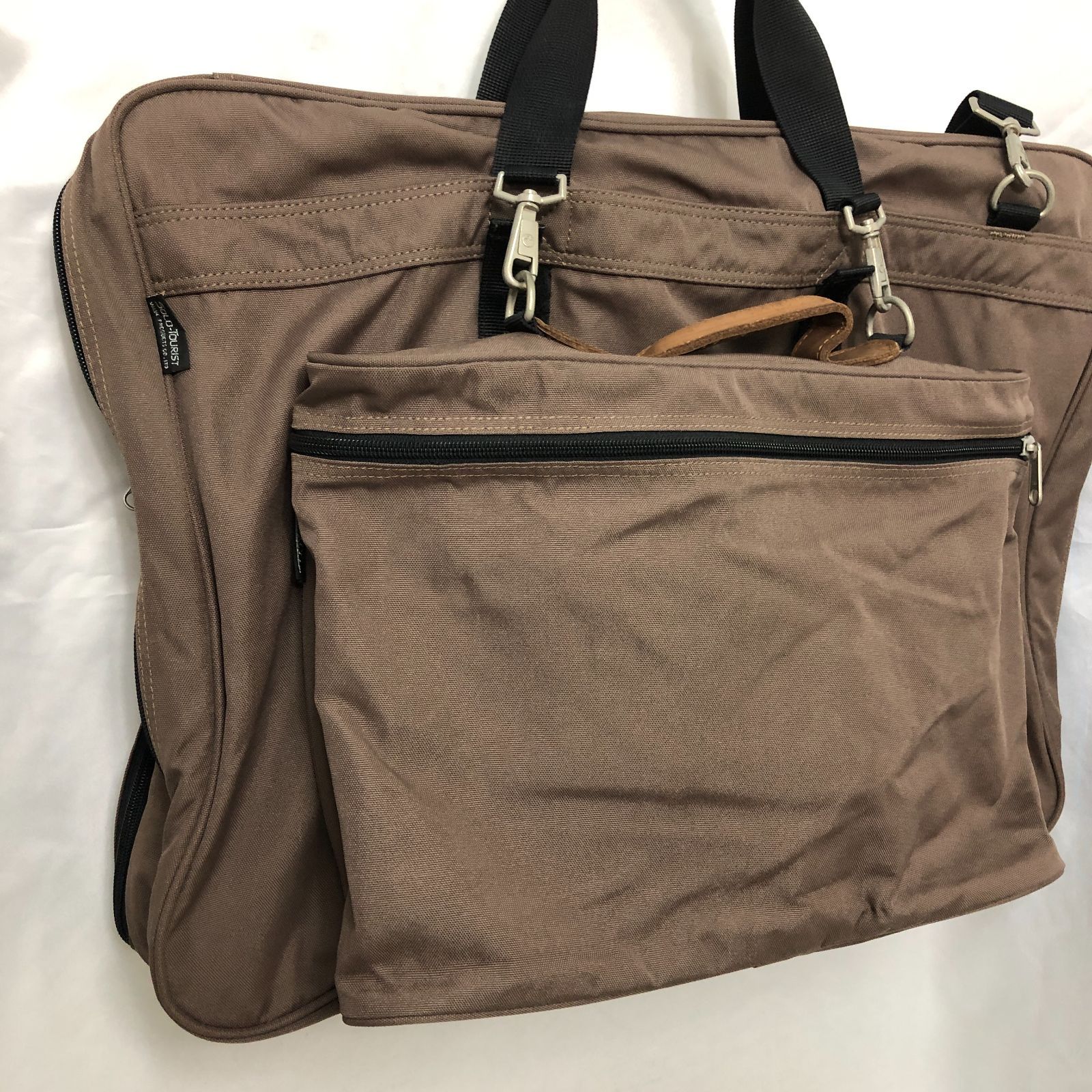 旅行用かばん ブラウンベージュ