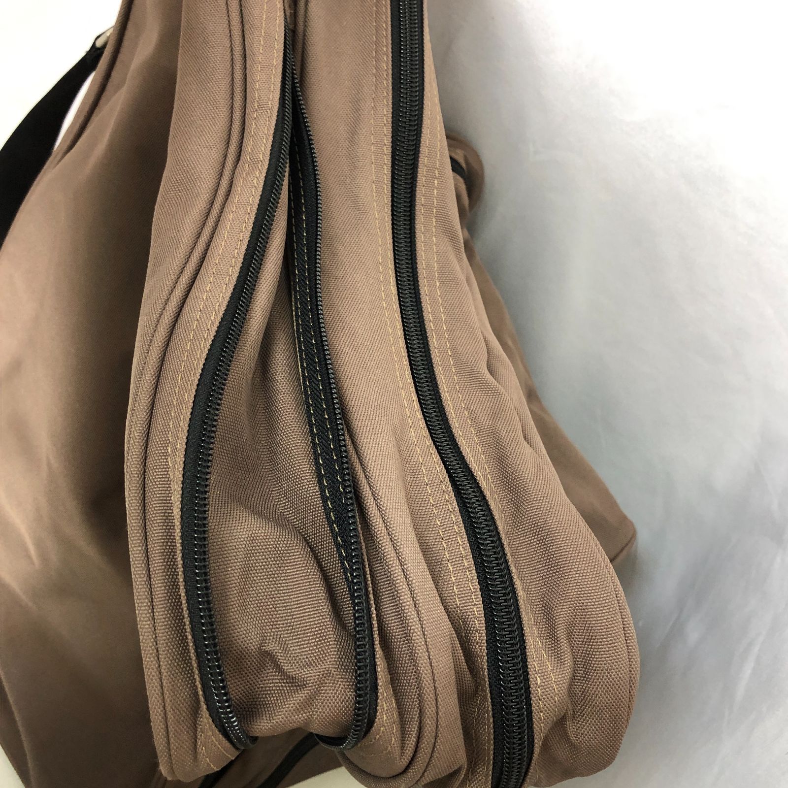 旅行用かばん ブラウンベージュ