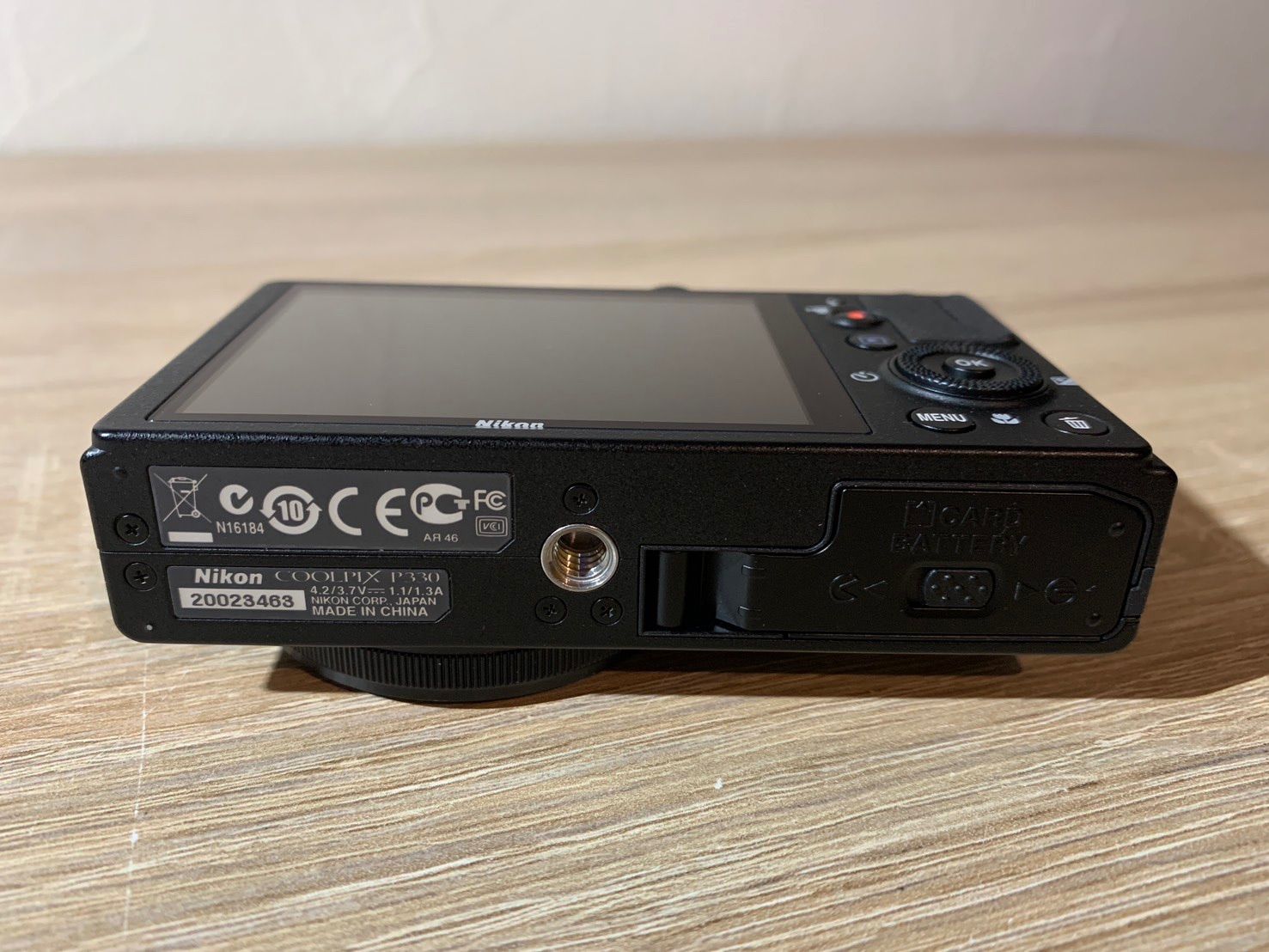 7028 Nikon COOLPIX P330 ブラック デジカメ - メルカリ