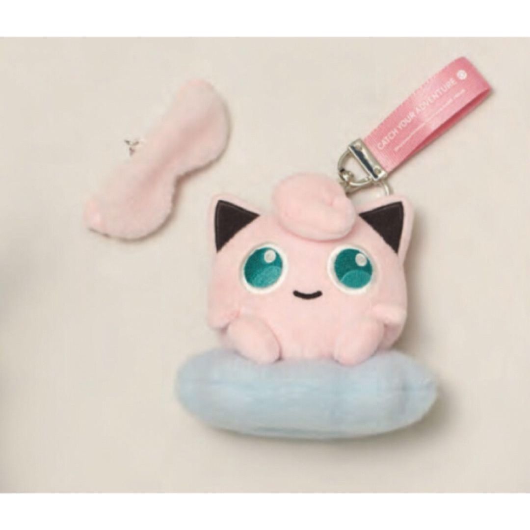 Tway航空機内限定 ポケモン プリン キーホルダー キーリング アイ