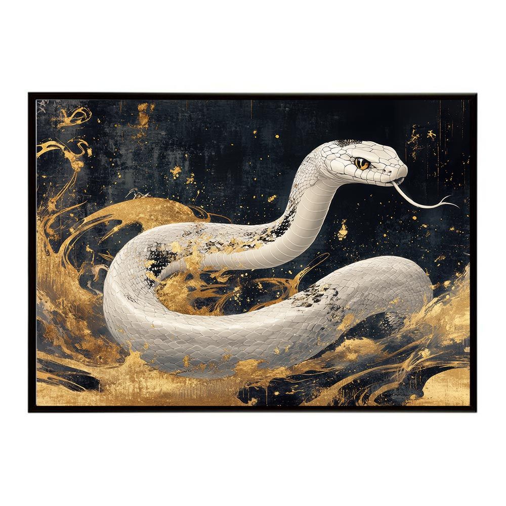 ファッション 【B1サイズ（約73x103cm）】【lh-poster-11601】白蛇